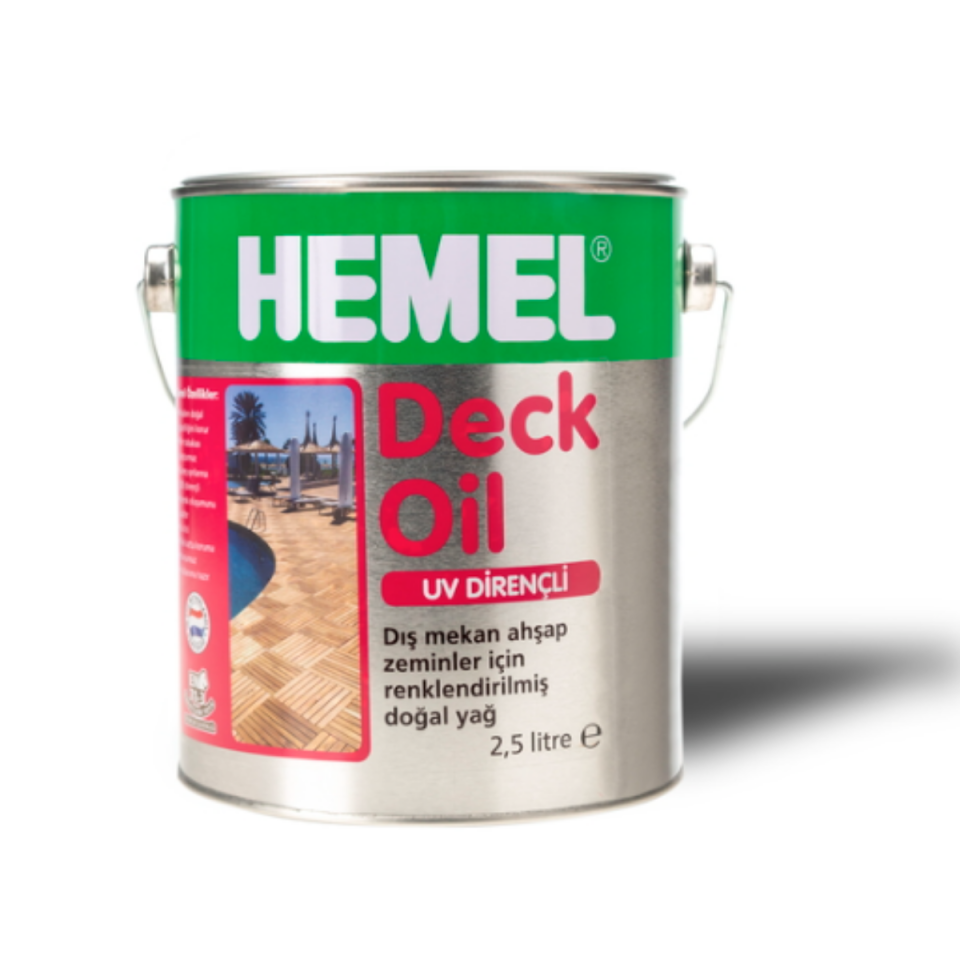 HEMEL DECK OİL LİGHT OAK 2,5 LT