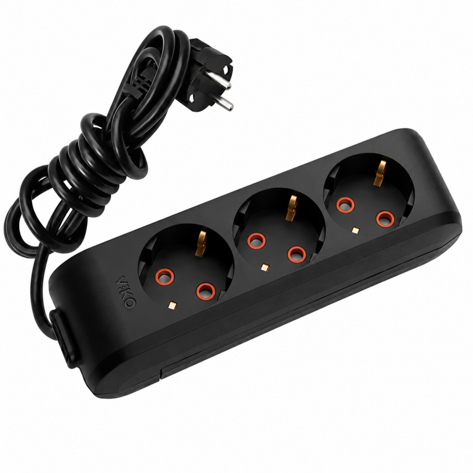 Vİ-KO MULTİ LED 3 LÜ 3 MT ANAHTARLI 90 1X 73 03
