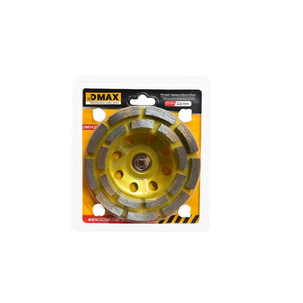 DMAX ELMAS TAŞLAMA SİLME DİSKİ 115X22 MM DMX4396