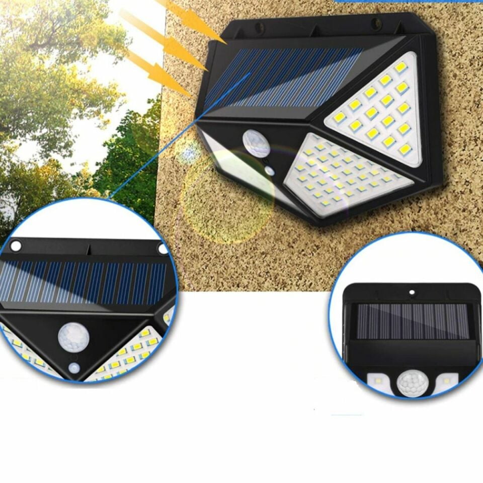 NOAS 50W TİTAN SOLAR APLİK BEYAZ YL84-1001-S