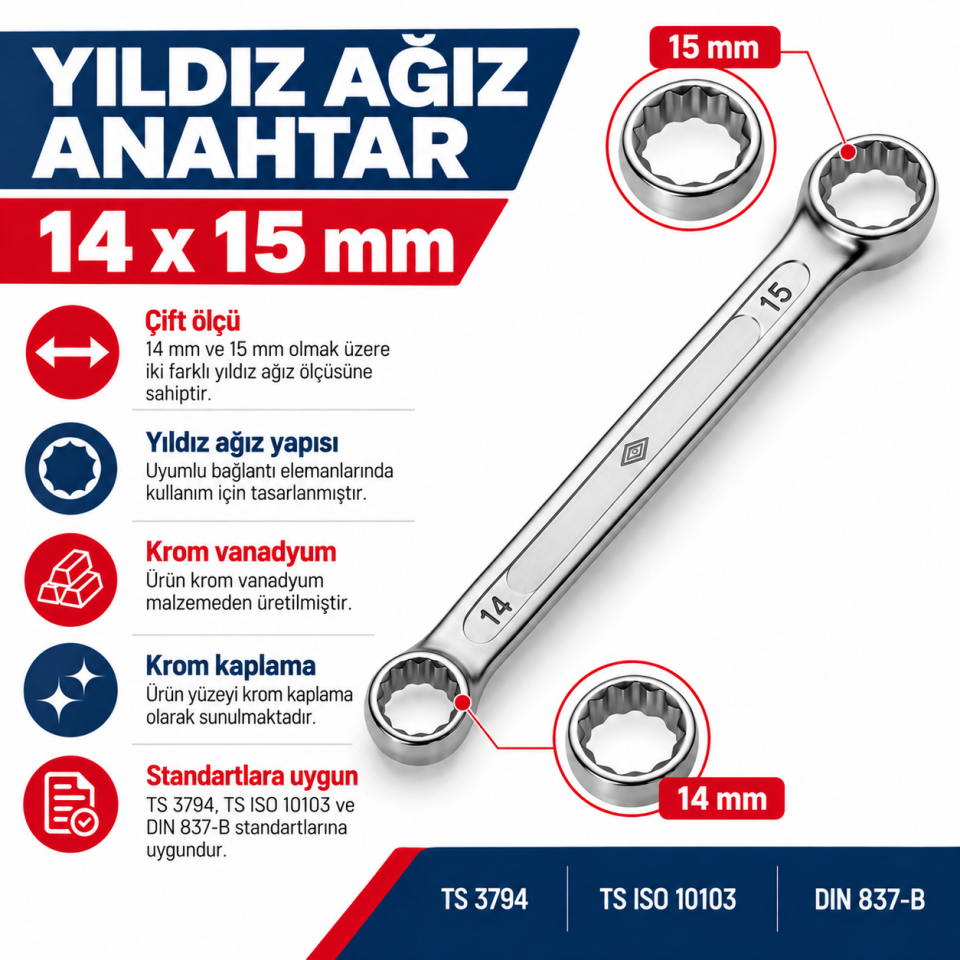 İZELTAŞ 14X15 YILDIZ ANAH.