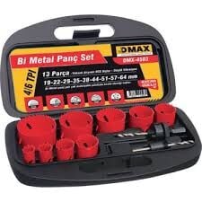 DMAX PANÇ SETİ 13 PARÇA 19-65 MM DMX4503