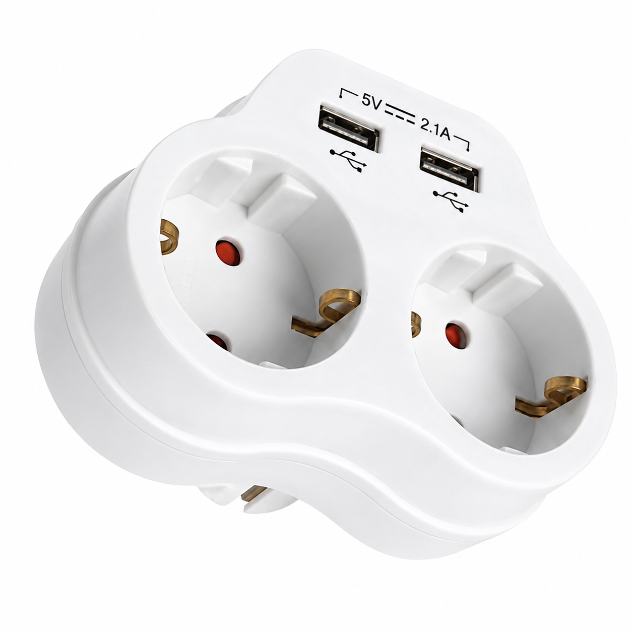 Vİ-KO İKİLİ TOP.USB ÇIKIŞLI FİŞ-PRİZ