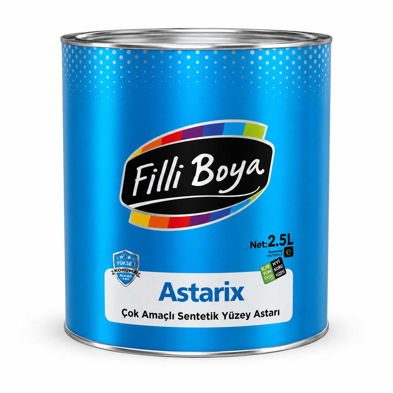 FİLLİ ASTARİX SENTETİK YÜZEY ASTARI 2,5 LT