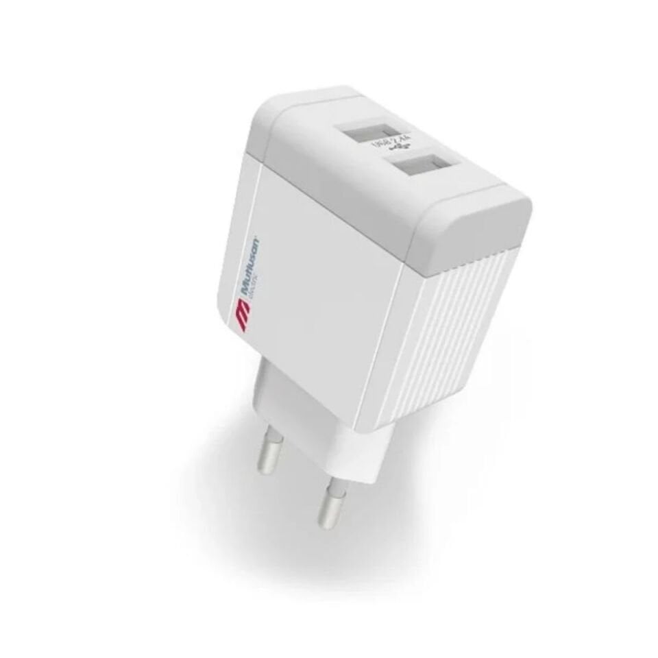 MUTLUSAN 2 Lİ USB ŞARJ ADAPTÖRÜ 2,4A