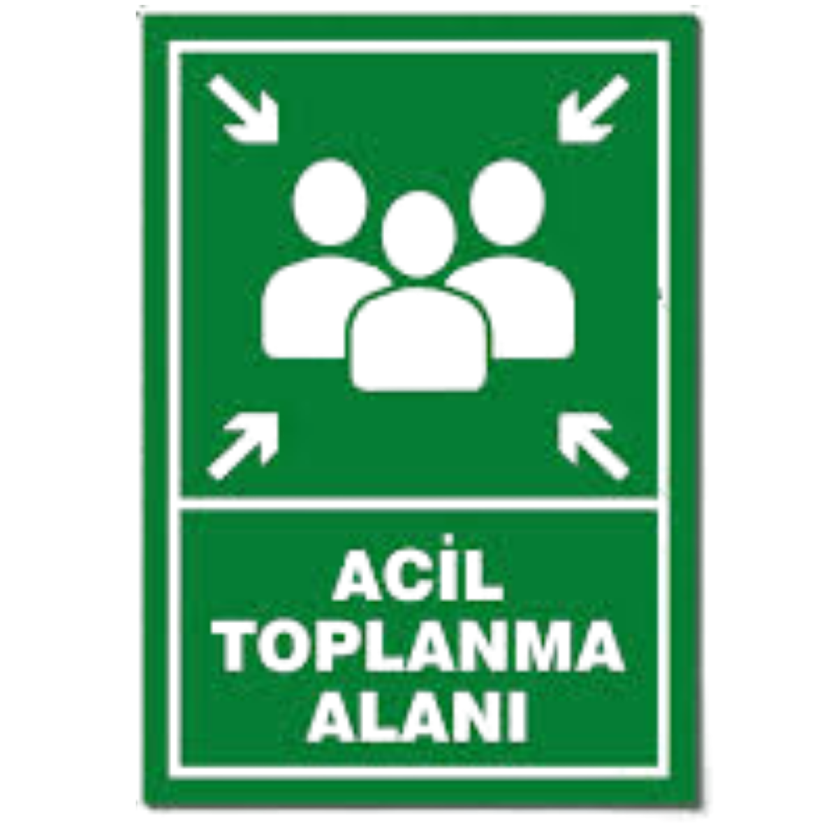 LEVHA ACİL TOPLANMA ALANI 107