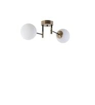 AVİZE DOLUNAY 2 Lİ BEYAZ KROM 9541