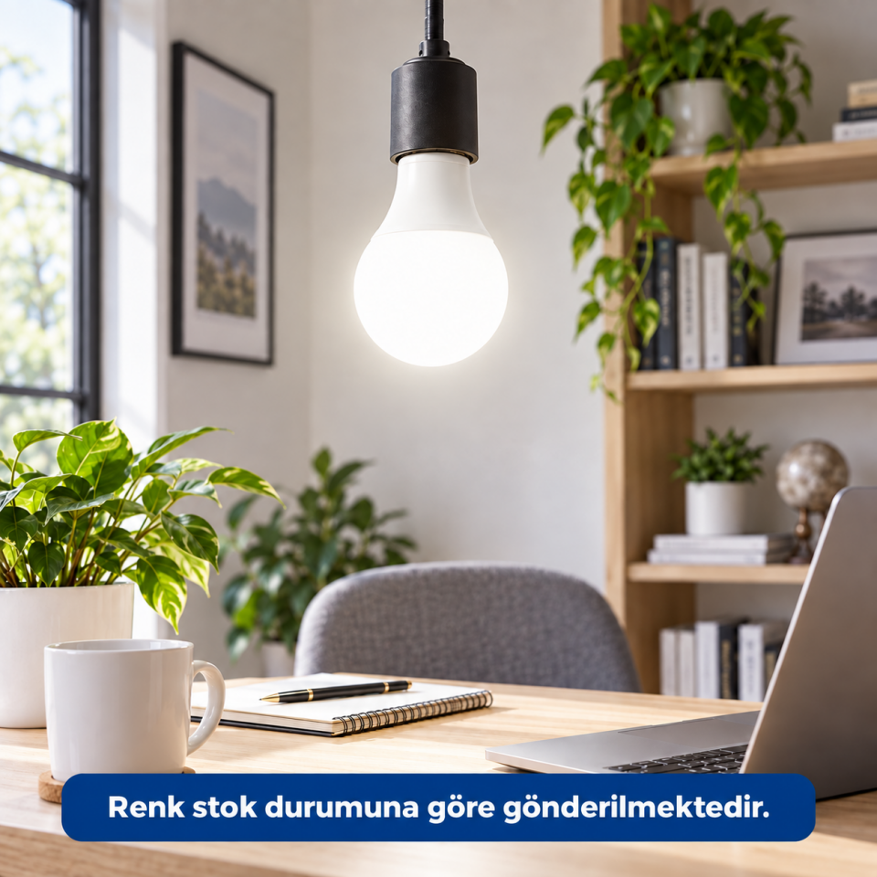 RUTTER 12W LED AMPUL BEYAZ-SARI