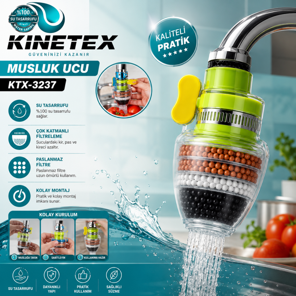 KINETEX MUSLUK UCU KTX-3237