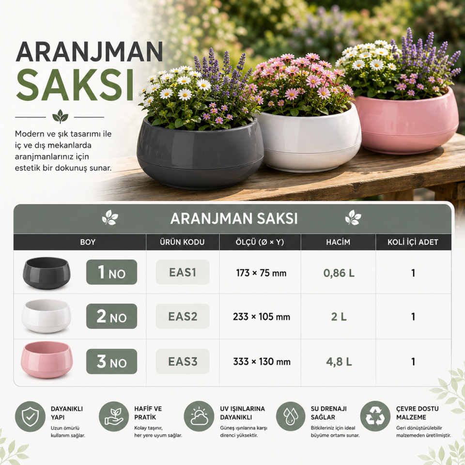 SAKSI ELVAN ARANJMAN PEMBE NO:3 4,8 LT