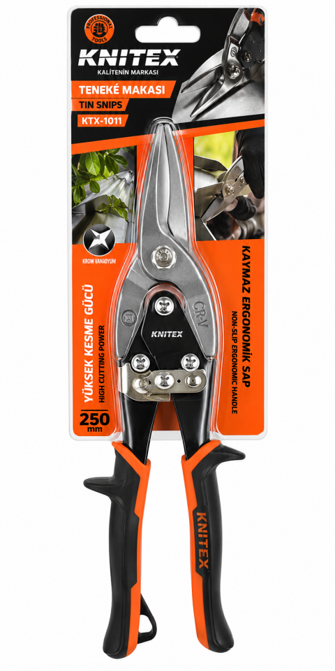KINETEX TENEKE MAKASI SİVRİ UÇLU KTX-3164