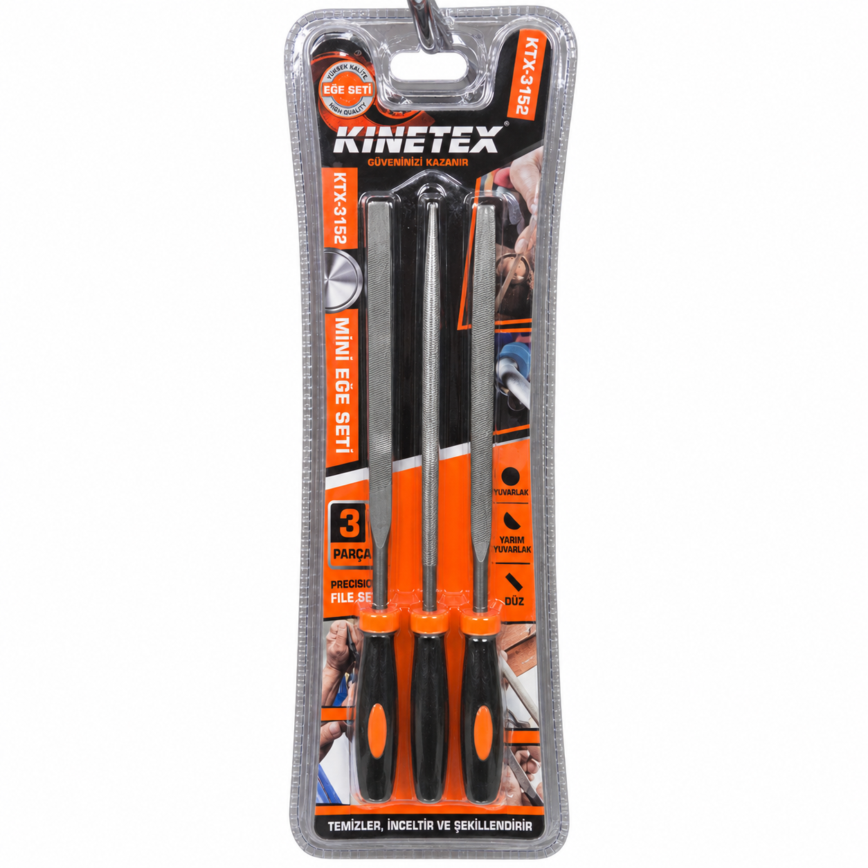 KINETEX ÜÇLÜ MİNİ EĞE SETİ KTX-3152