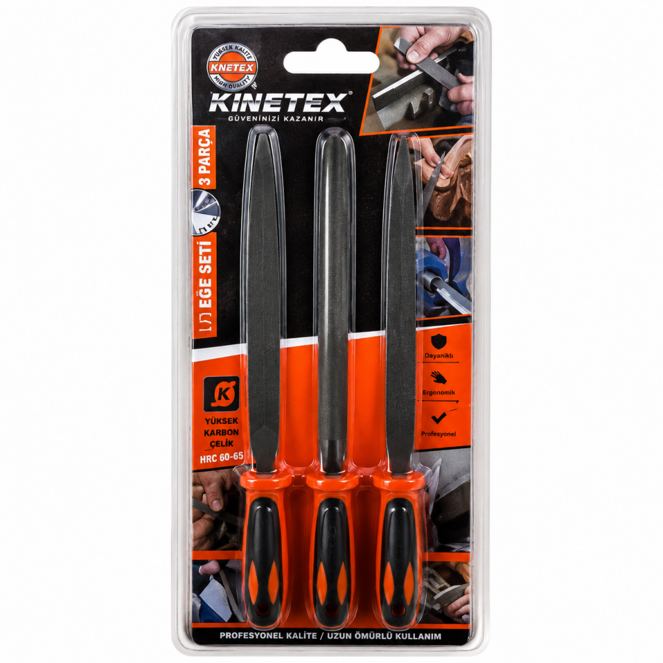 KINETEX ÜÇLÜ MİNİ EĞE SETİ KTX-3152