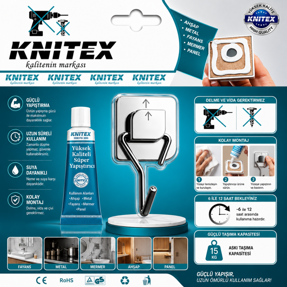 KINETEX TEKLİ ASKILIK KTX-2787