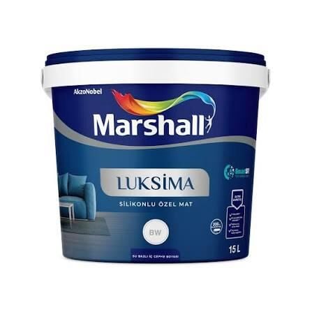 MARSHALL LUKSİMA SİL.ÖZEL MAT BEYAZ 15 LT