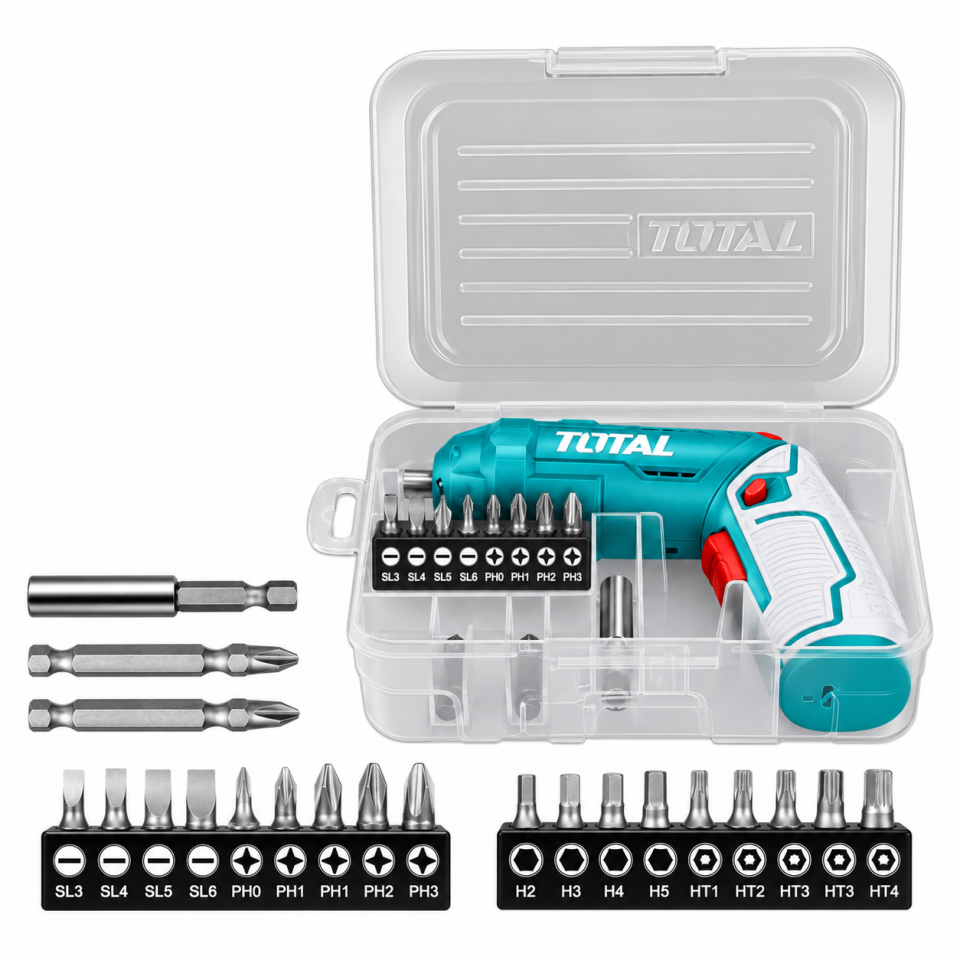 TOTAL 4V KATLANIR ŞARJLI VİDALAMA TSDLI0442