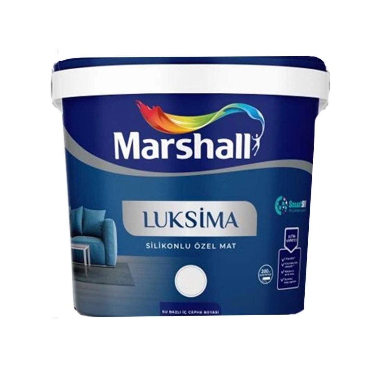 MARSHALL LUKSİMA SİL.ÖZEL MAT BW BAZ 2,5 LT