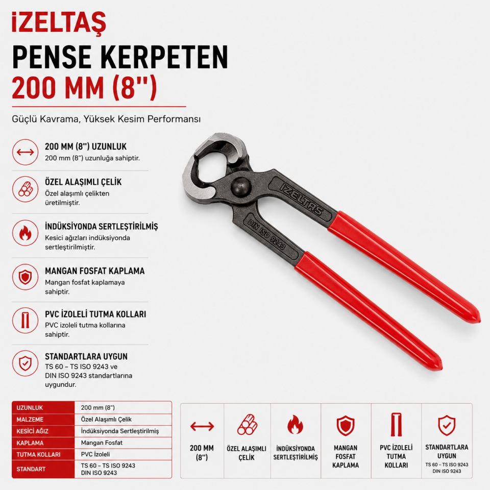 İZELTAŞ KERPETEN 200 MM