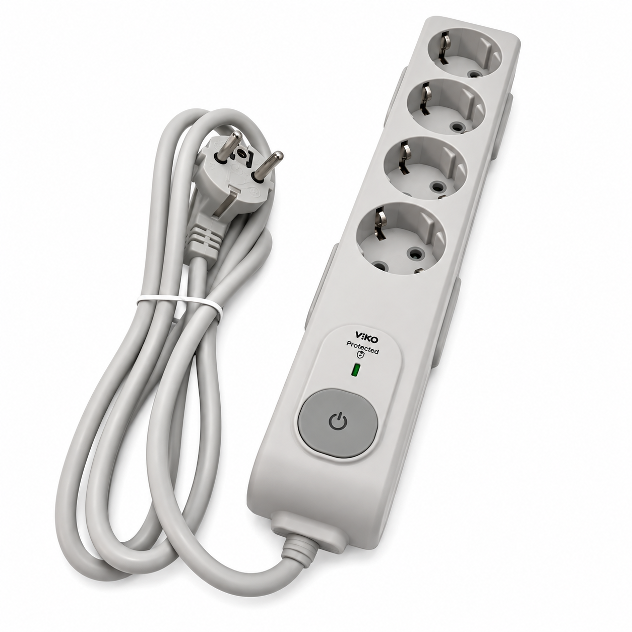 Vİ-KO MULTİLET 4 LÜ 1,5 MT ŞOK KORUMALI PRİZ 90 11 76 30