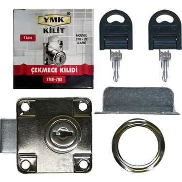 YMK ÇEKMECE KİLİDİ KARE
