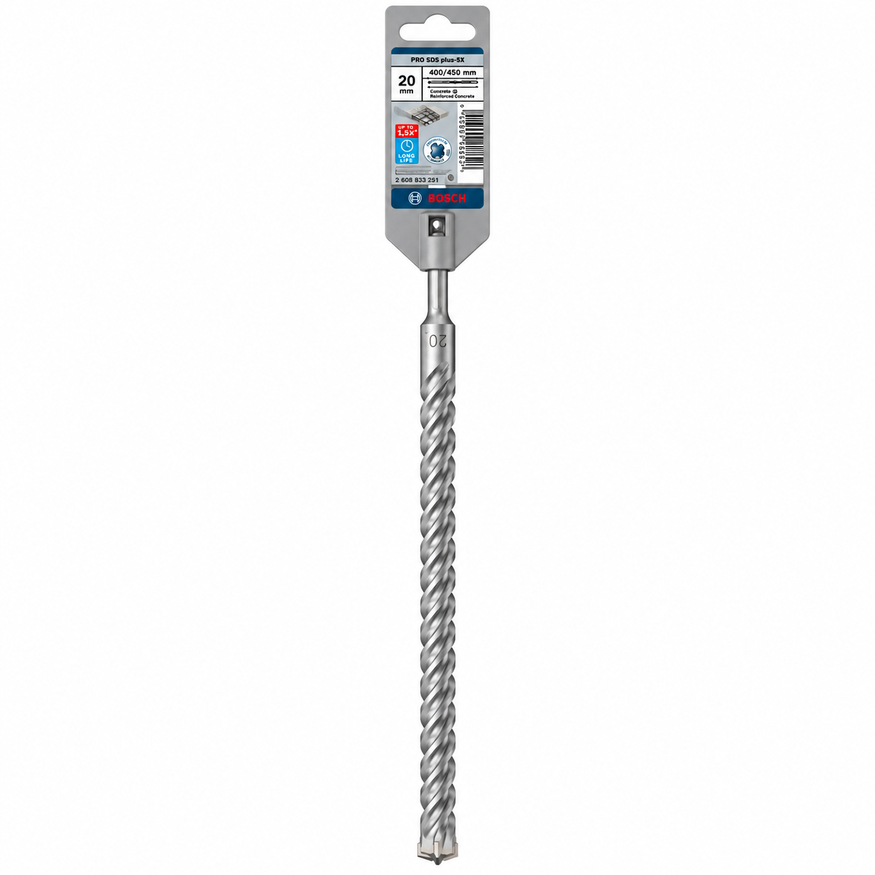 BOSCH 20X450 5X SDS PLUS MATKAP UCU 2608706952