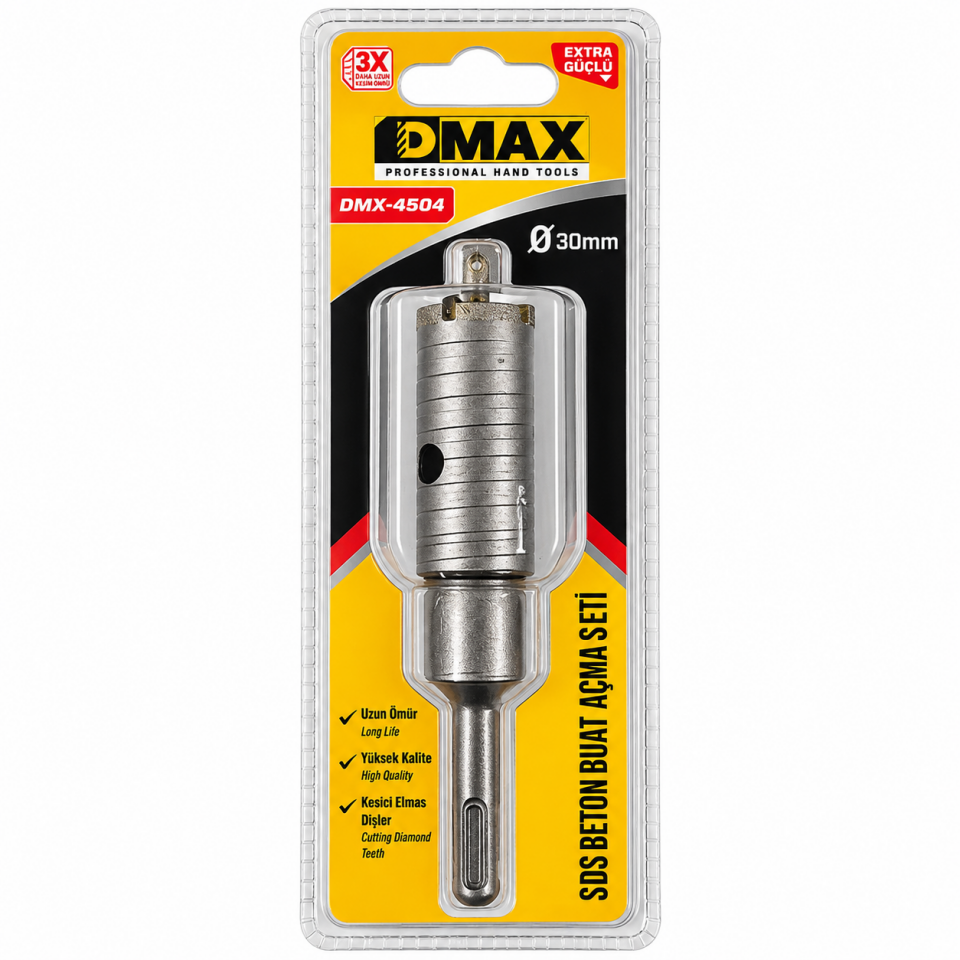 DMAX SDS BETON BUAT AÇMA 30 MM DMX4504
