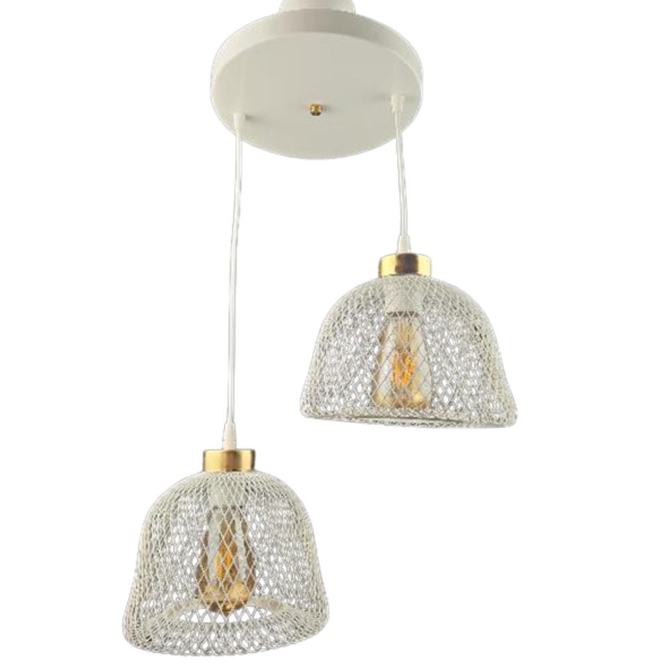 AVİZE ROMA BEYAZ 2 Lİ SARKIT