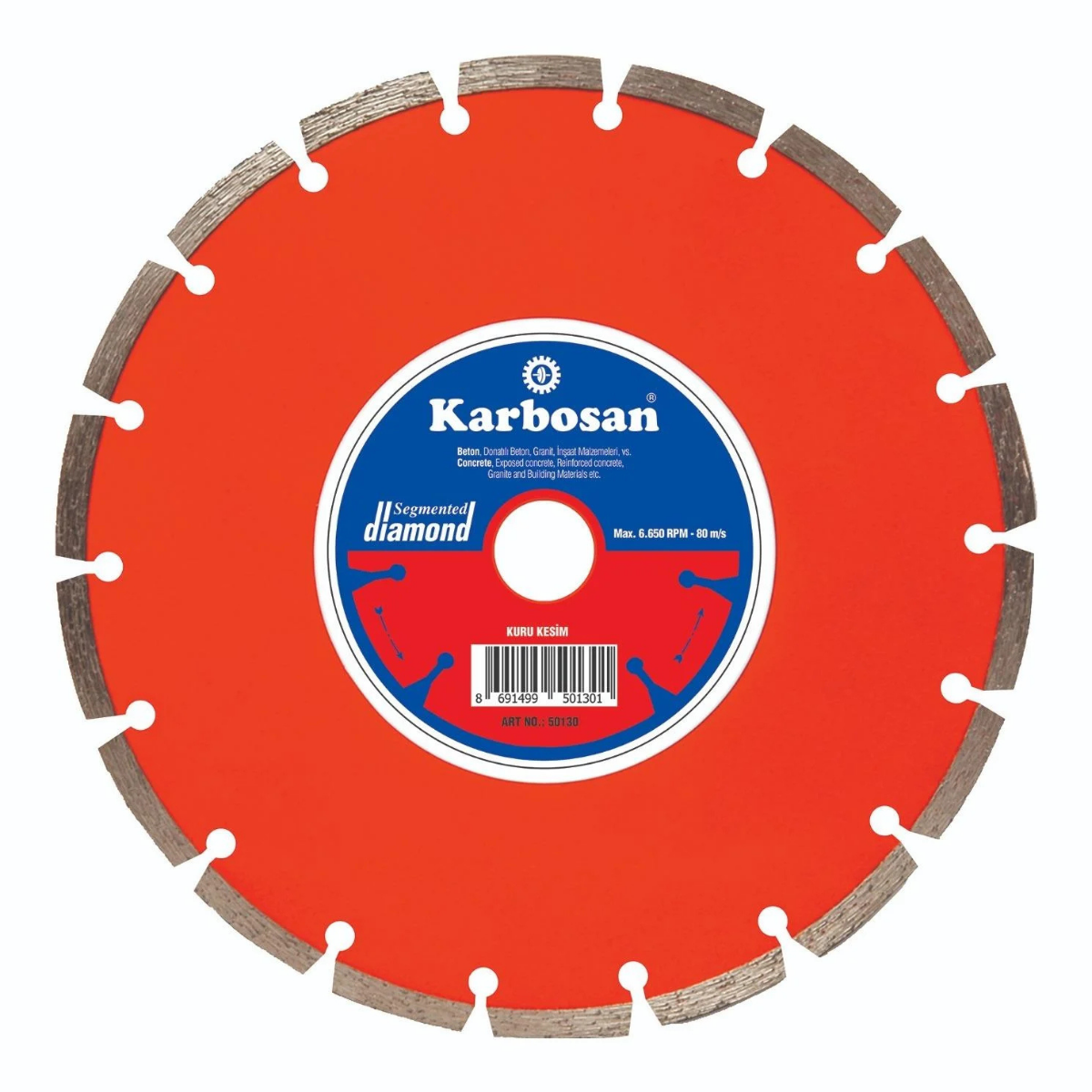 KARBOSAN ELMAS KESİCİ 115 MM-50110 950110
