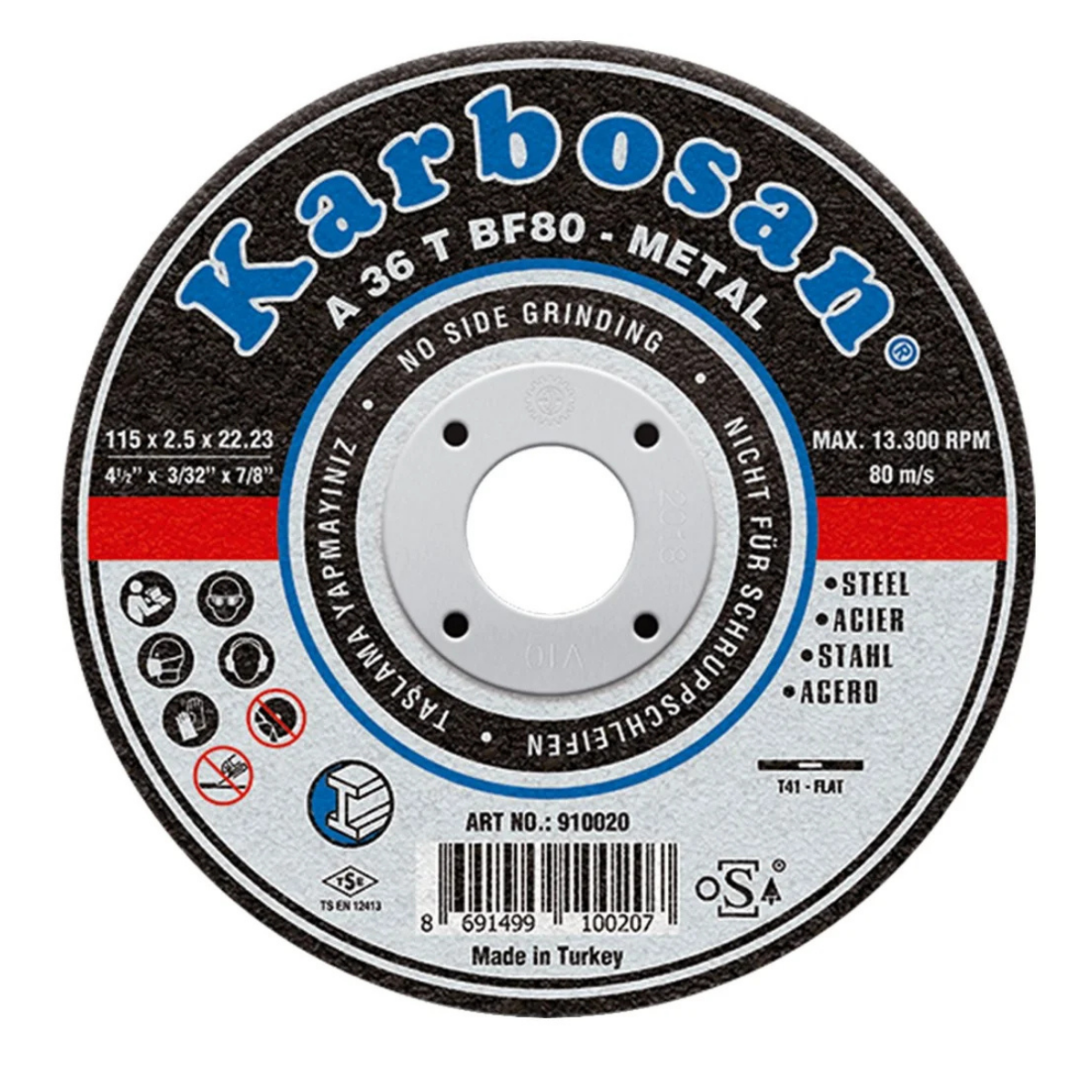 KARBOSAN METAL KESİCİ 115 910910