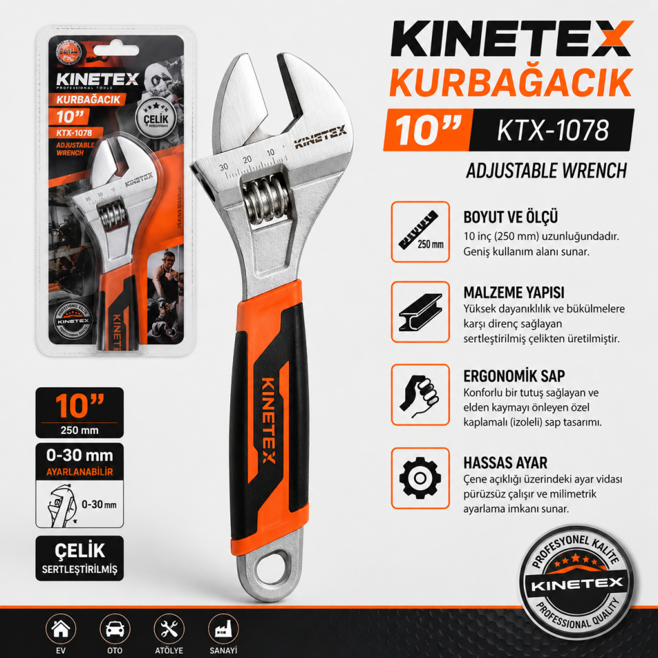 KINETEX KURBAĞACIK NO:10 KTX-1078