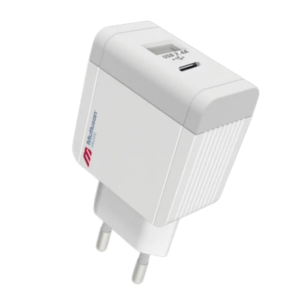 MUTLUSAN USB+TYPE-C FİŞ ADAPTÖR 2,4A
