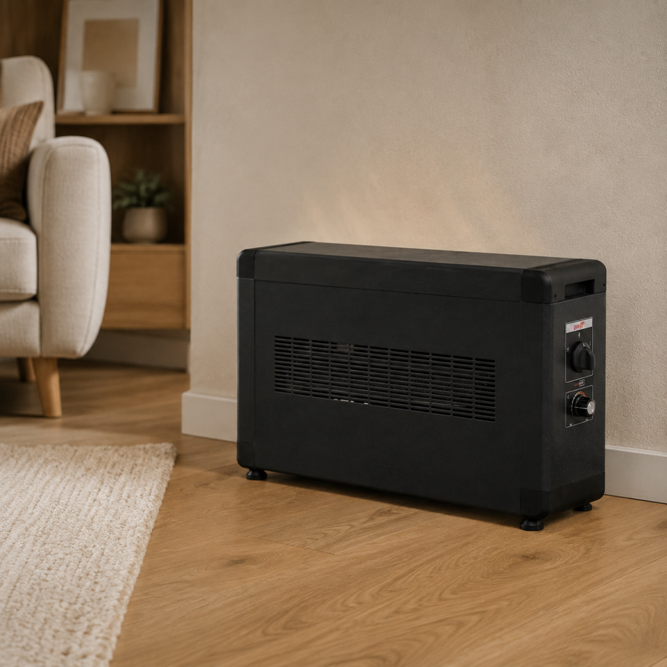 HEATBOX BOARD 3000W ELEKTRİKLİ FANLI ISITICI FÜME