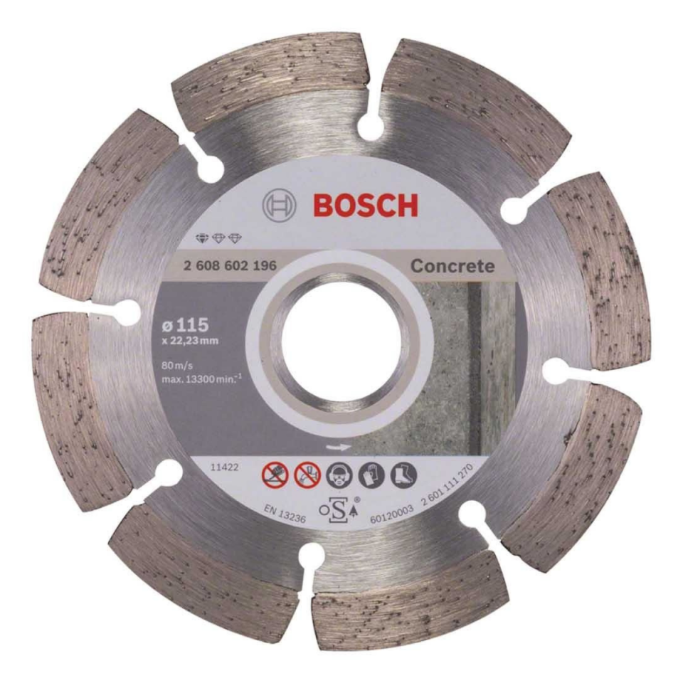BOSCH ELMAS BIÇAK 115 MM BETON