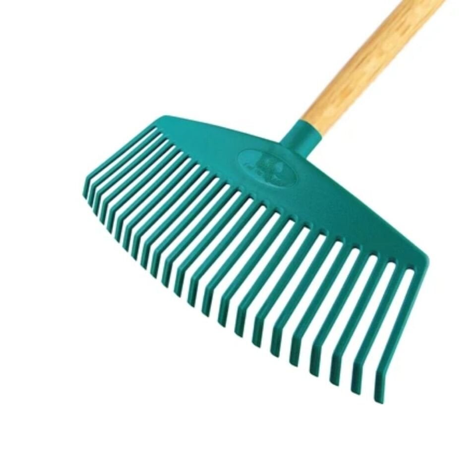 RACO AHŞAP SAPLI PLASTİK ÇİM VE YAPRAK TOP.TIRMIĞI 45 CM 53747