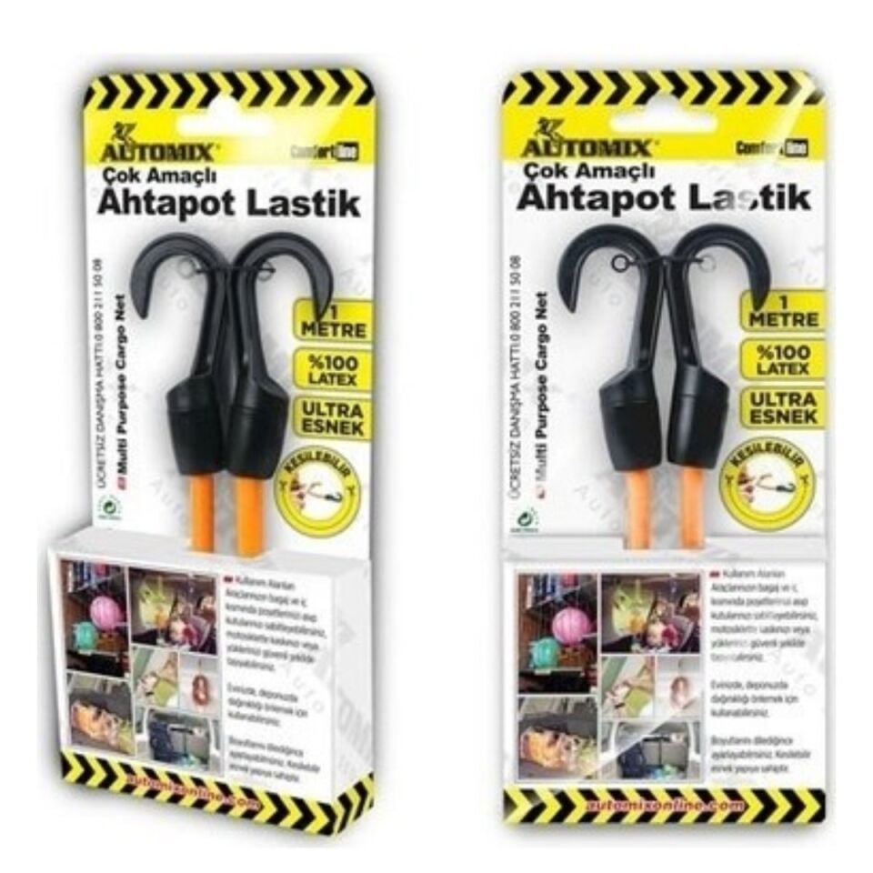 AUTOMIX AHTAPOT 1 MT BAGAJ LASTİĞİ