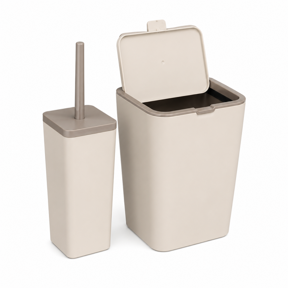 PRİMANOVA FLİP 2Lİ BANYO SETİ BEJ