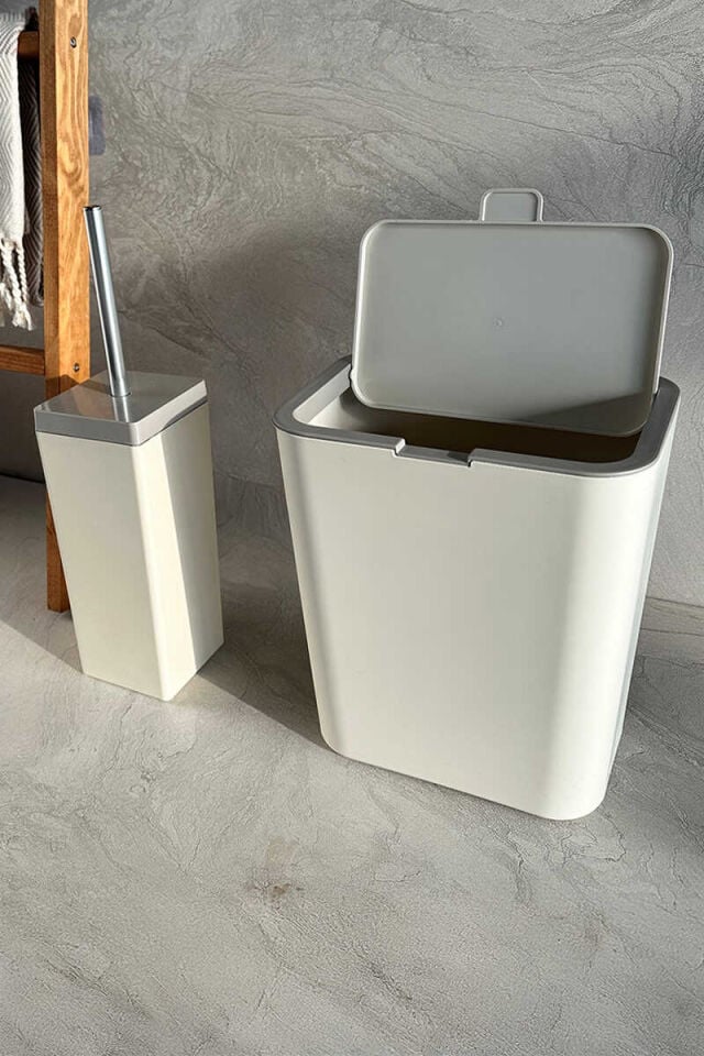 PRİMANOVA FLİP 2Lİ BANYO SETİ BEJ