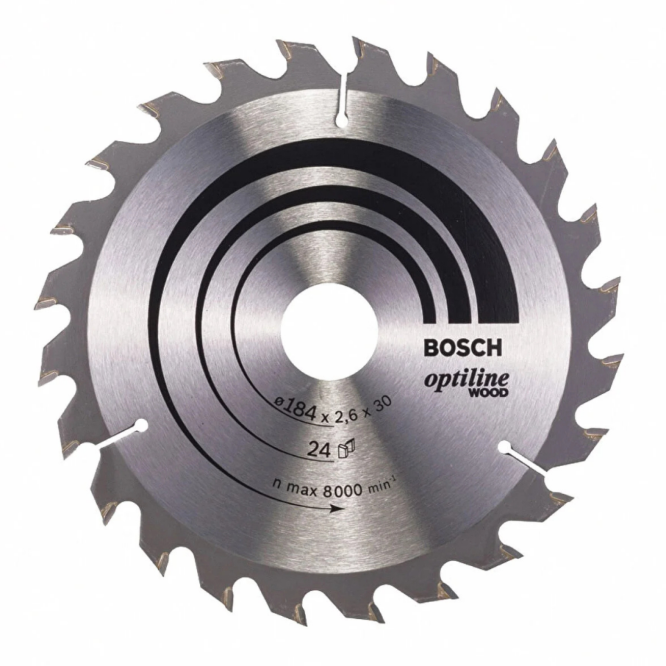 BOSCH 184X2,6X30MM DAİRE TEST.BIÇAĞI