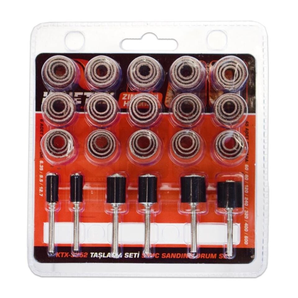 KINETEX ZIMPARA HALKASI TAŞLAMA SETİ KTX-3352