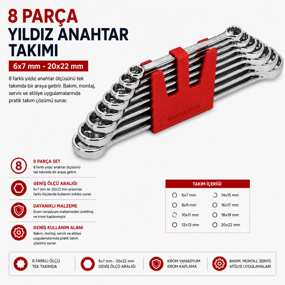İZELTAŞ YILDIZ ANAH. TAKIMI 8 Lİ