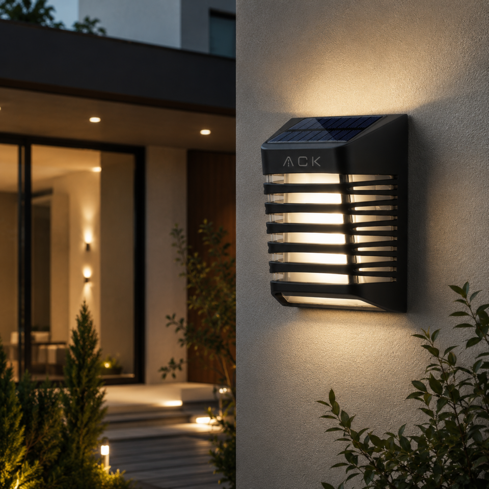 ACK SOLAR LED ÇİT APLİK AG60-09851