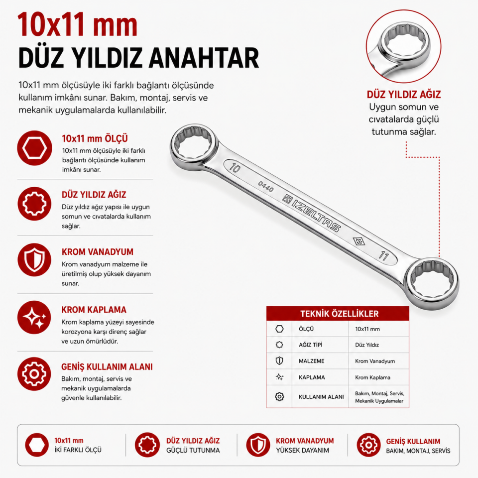 İZELTAŞ 10X11 YILDIZ ANAH.