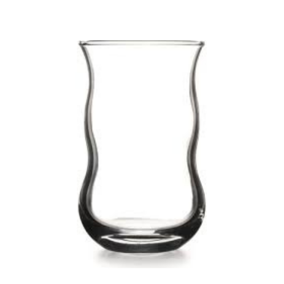 PAŞABAHÇE ÇİFTEBELLİ ÇAY BARDAĞI 6LI