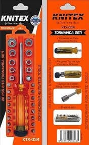 KINETEX TORNAVİDA SETİ 28 PARÇA KTX-034