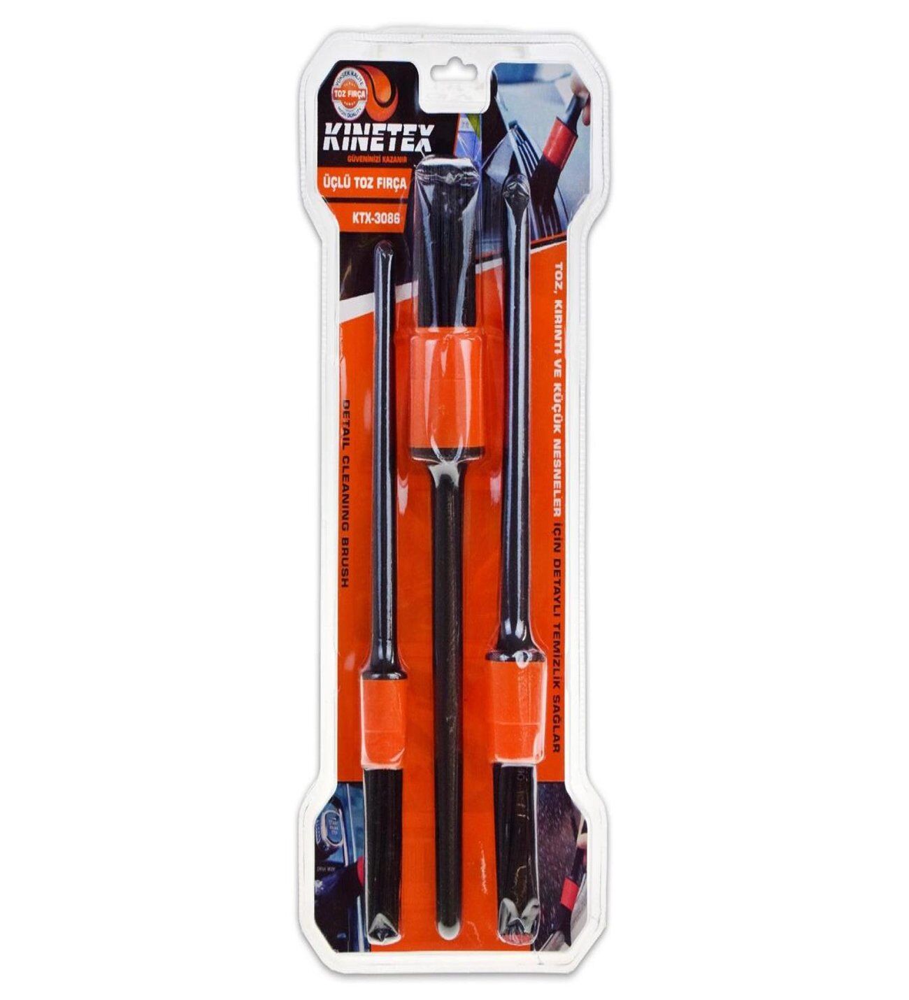 KINETEX TOZ TEMİZLEME FIRÇASI 3 PRÇ KTX-3086