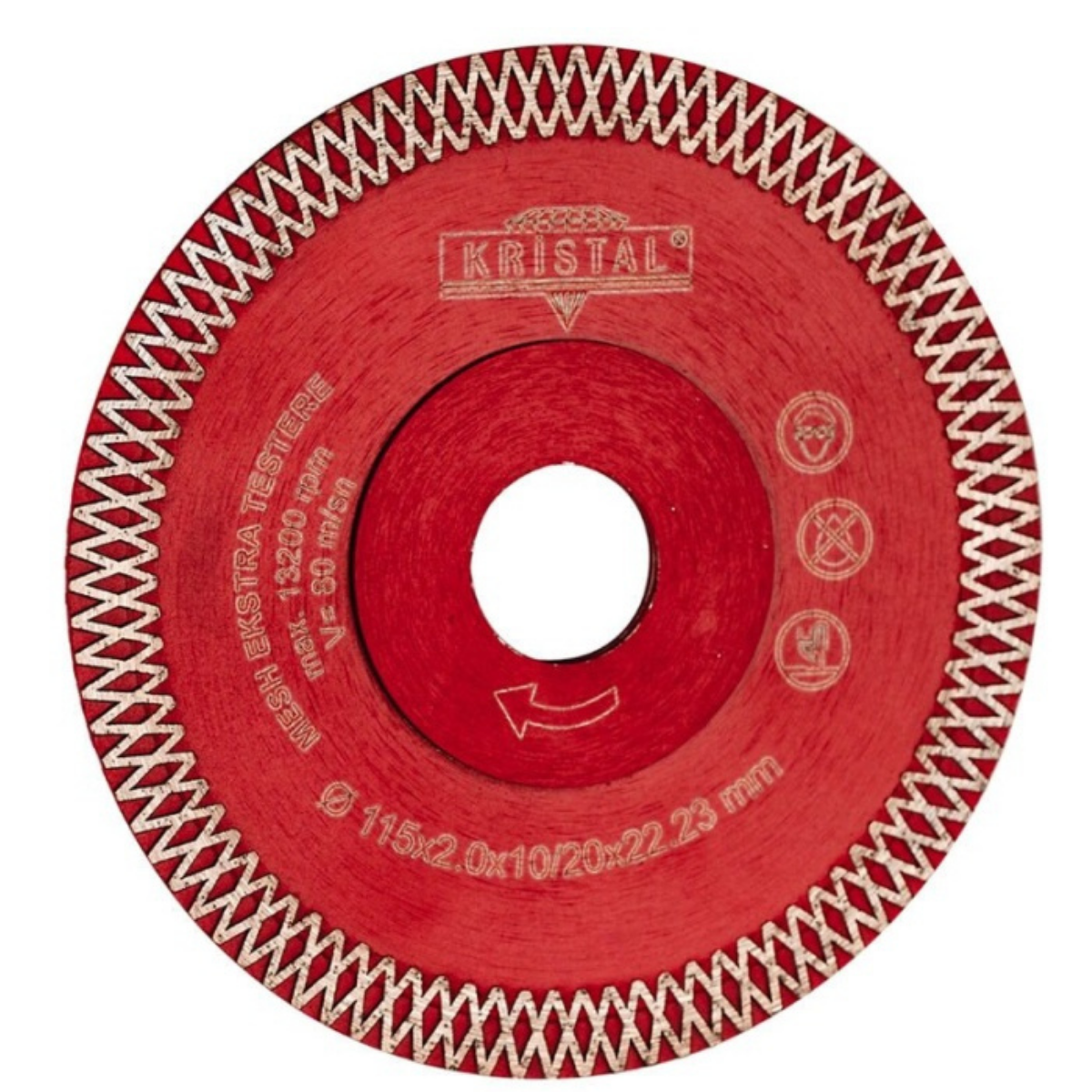 KRİSTAL EKSTRA TURBO TESTERE 115 MM 33454