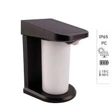 ACK SOLAR LED DUVAR APLİĞİ DİMLİ SİYAH AG60-04851