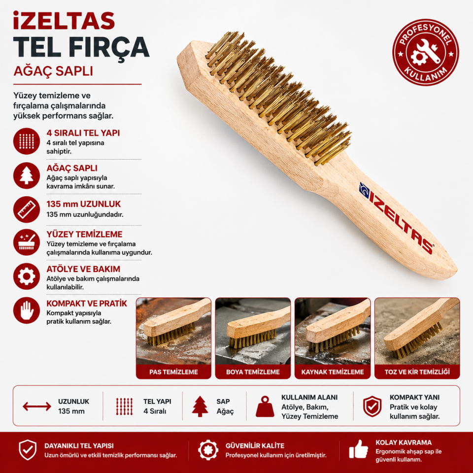 İZELTAŞ TEL FIRÇA