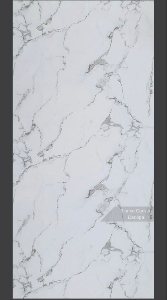 DUVAR KAPLAMA PVC MERMER DESEN BİANCO 1.20X2.44 NO:5