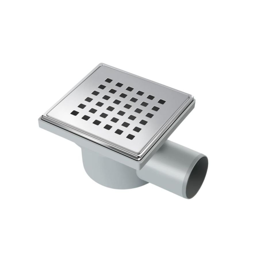 MESA EGE ÇERÇEVELİ YER SÜZGECİ 12X12 Q50 YANDAN ÇIKIŞ